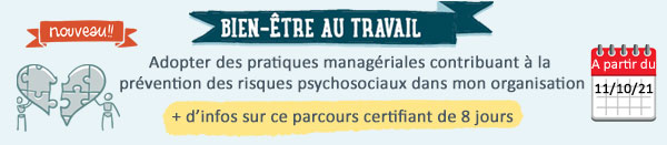 Formation certifiante Bien-&ecirc;tre au travail